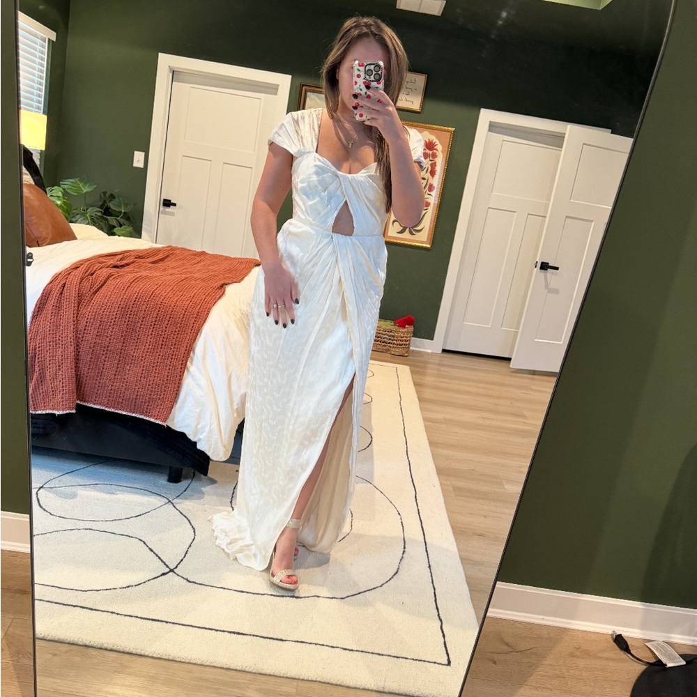 Tularosa White Wedding Dress